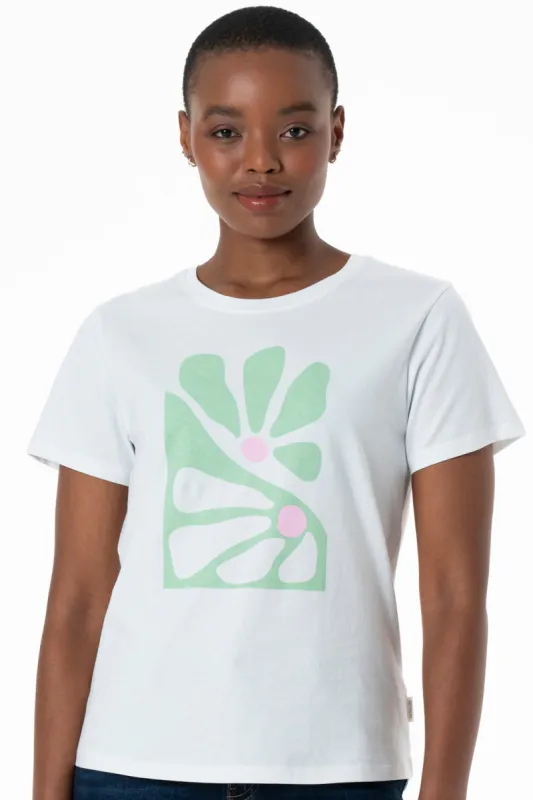 Statement T-Shirt _ 143200 _ White sold by Refinery