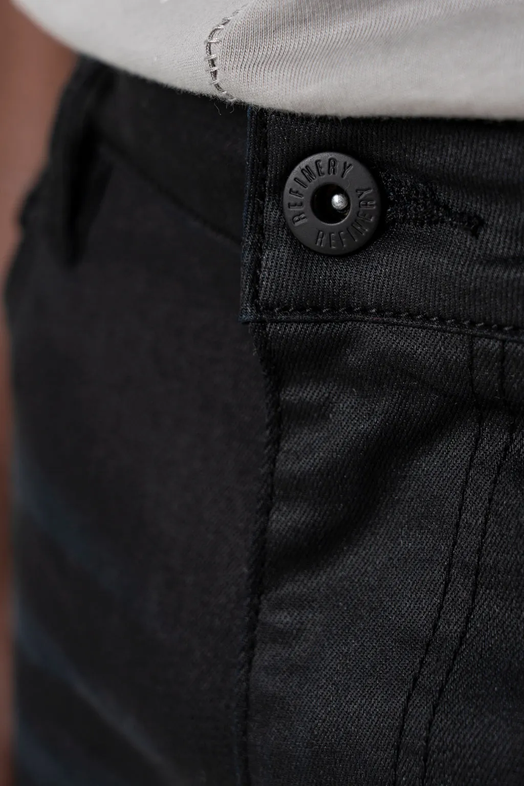 Rf02 Black Coated Jeans _ 137509 _ Black sold by Refinery product image thumbnail 3