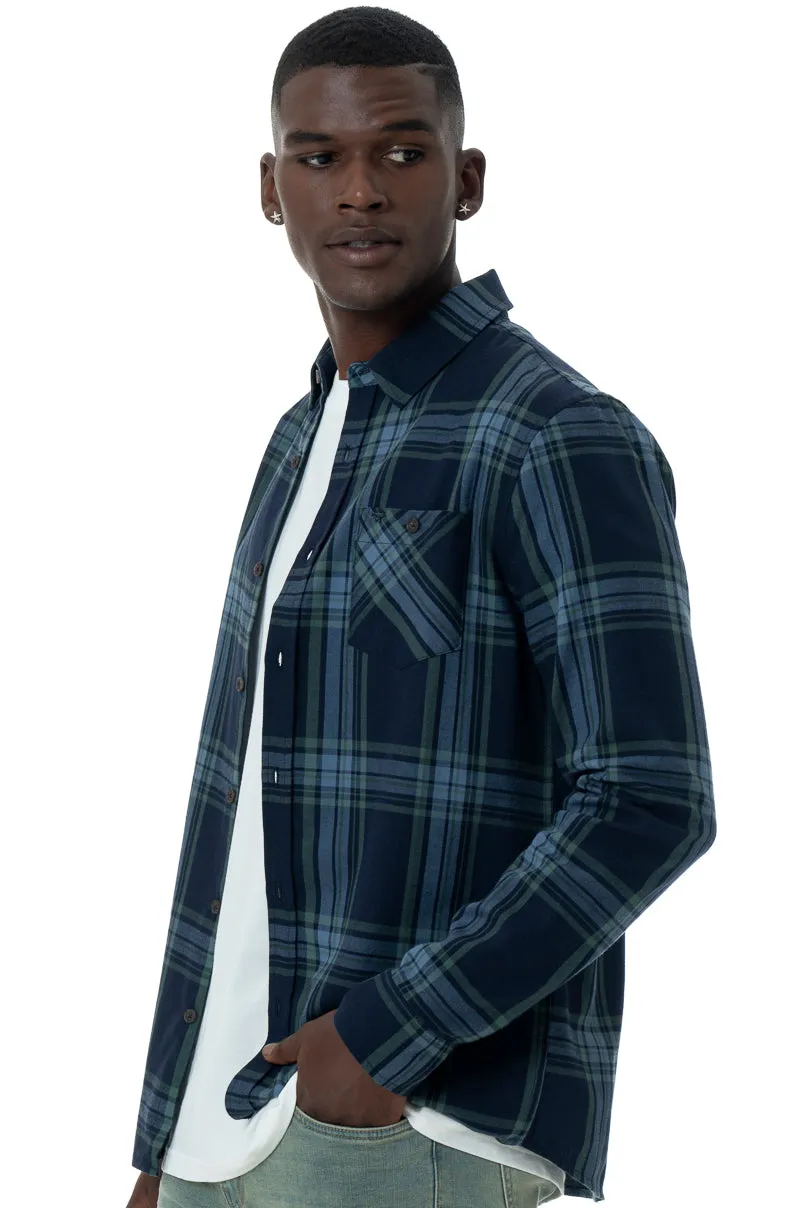 Check Shirt _ 145409 _ Ink sold by Refinery product image thumbnail 3