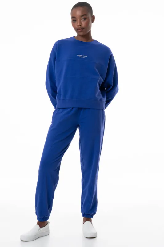 Sweat Top _ 145628 _ Blue sold by Refinery