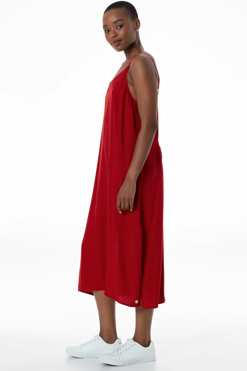 Slip Dress _ 143348 _ Red sold by Refinery product image thumbnail 4