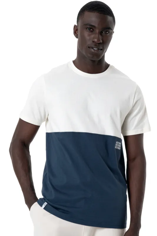 Branded T-Shirt _ 146134 _ Off White sold by Refinery