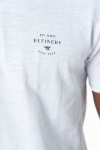 Henley T-Shirt _ 137177 _ White sold by Refinery