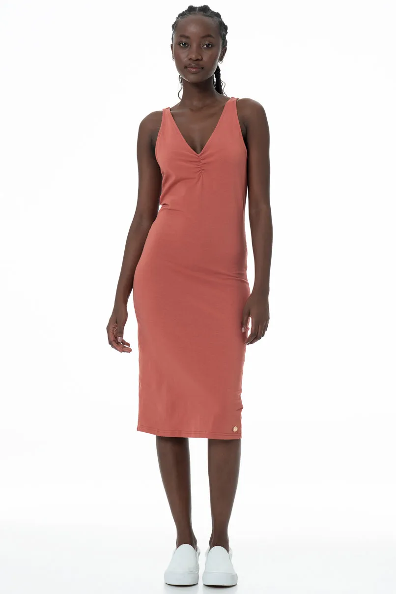 Bodycon Dress _ 145769 _ Brown sold by Refinery