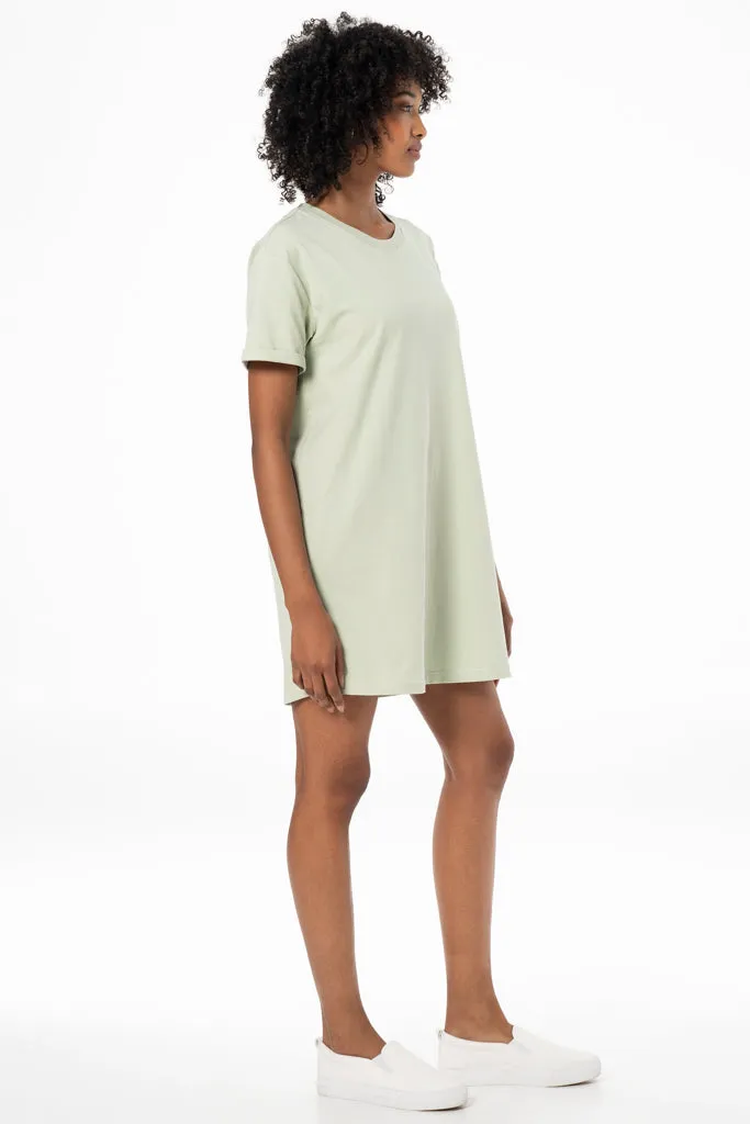 T-Shirt Dress _ 141393 _ Sage sold by Refinery product image thumbnail 2