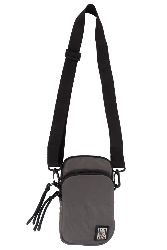 Crossbody Bag _ 150501 _ Charcoal sold by Refinery product image thumbnail 2