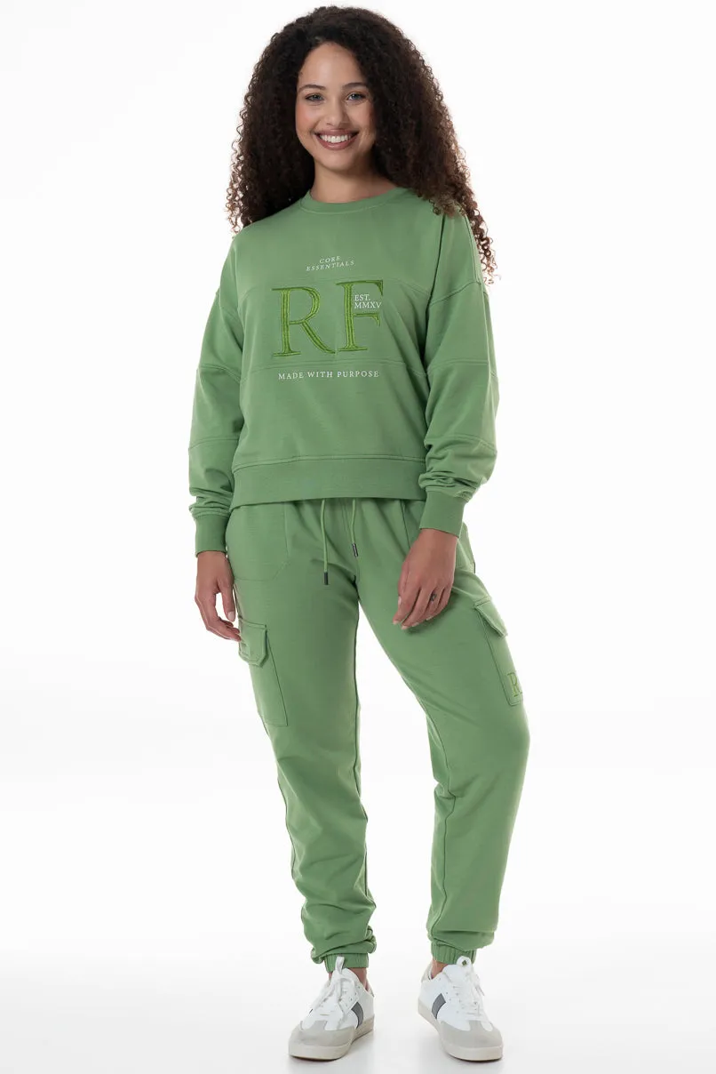 Cargo Track Pants _ 146943 _ Green sold by Refinery product image thumbnail 2