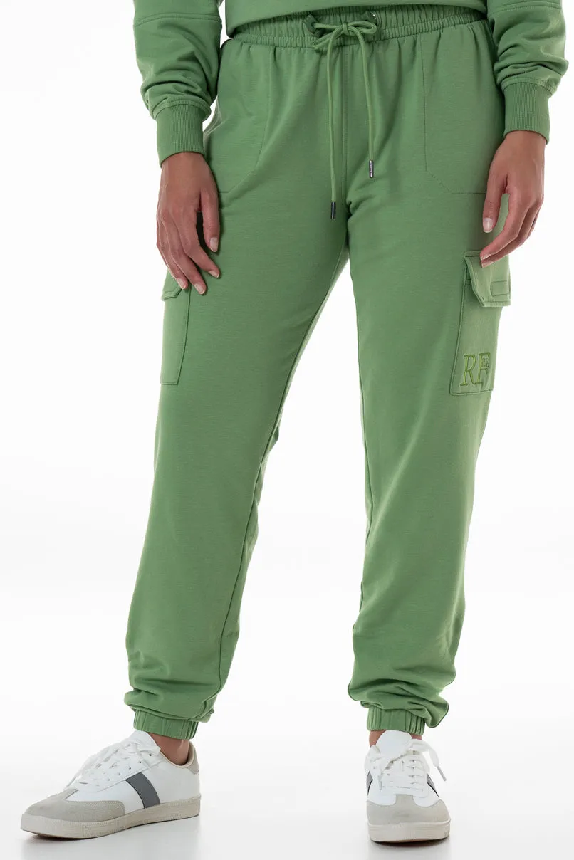 Cargo Track Pants _ 146943 _ Green sold by Refinery