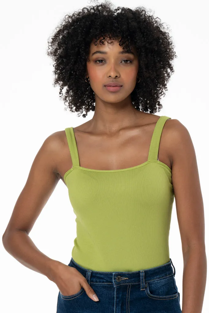 Seamless Bodysuit _ 141101 _ Green sold by Refinery