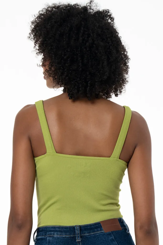 Seamless Bodysuit _ 141101 _ Green sold by Refinery product image thumbnail 3