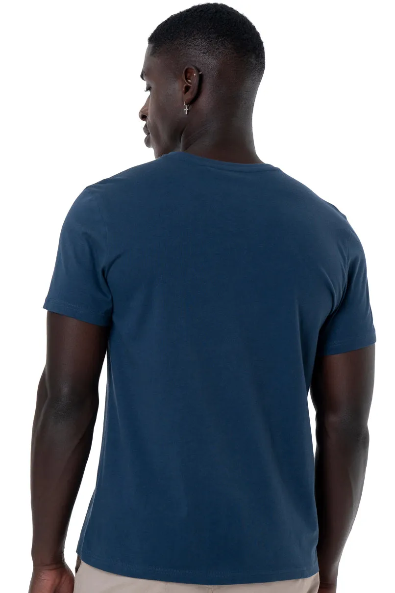 Crew Neck T-Shirt _ 145359 _ Ink sold by Refinery product image thumbnail 4