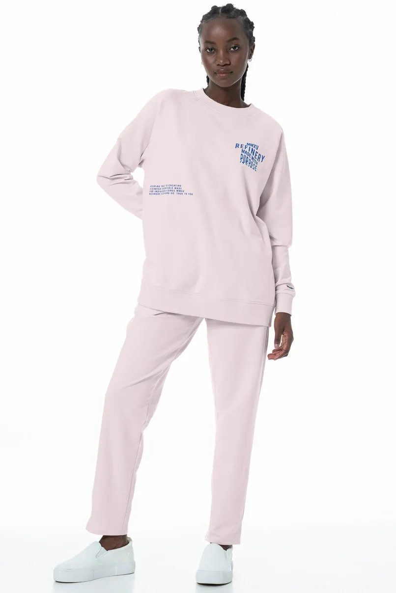 Straight Fit Track Pants _ 145621 _ Pink sold by Refinery product image thumbnail 2