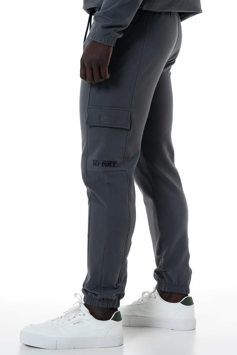 Cargo Track Pants _ 146601 _ Charcoal sold by Refinery product image thumbnail 5