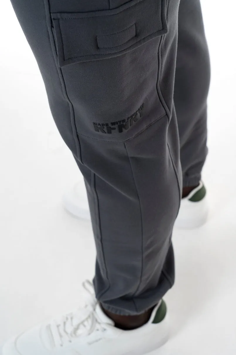 Cargo Track Pants _ 146601 _ Charcoal sold by Refinery product image thumbnail 3