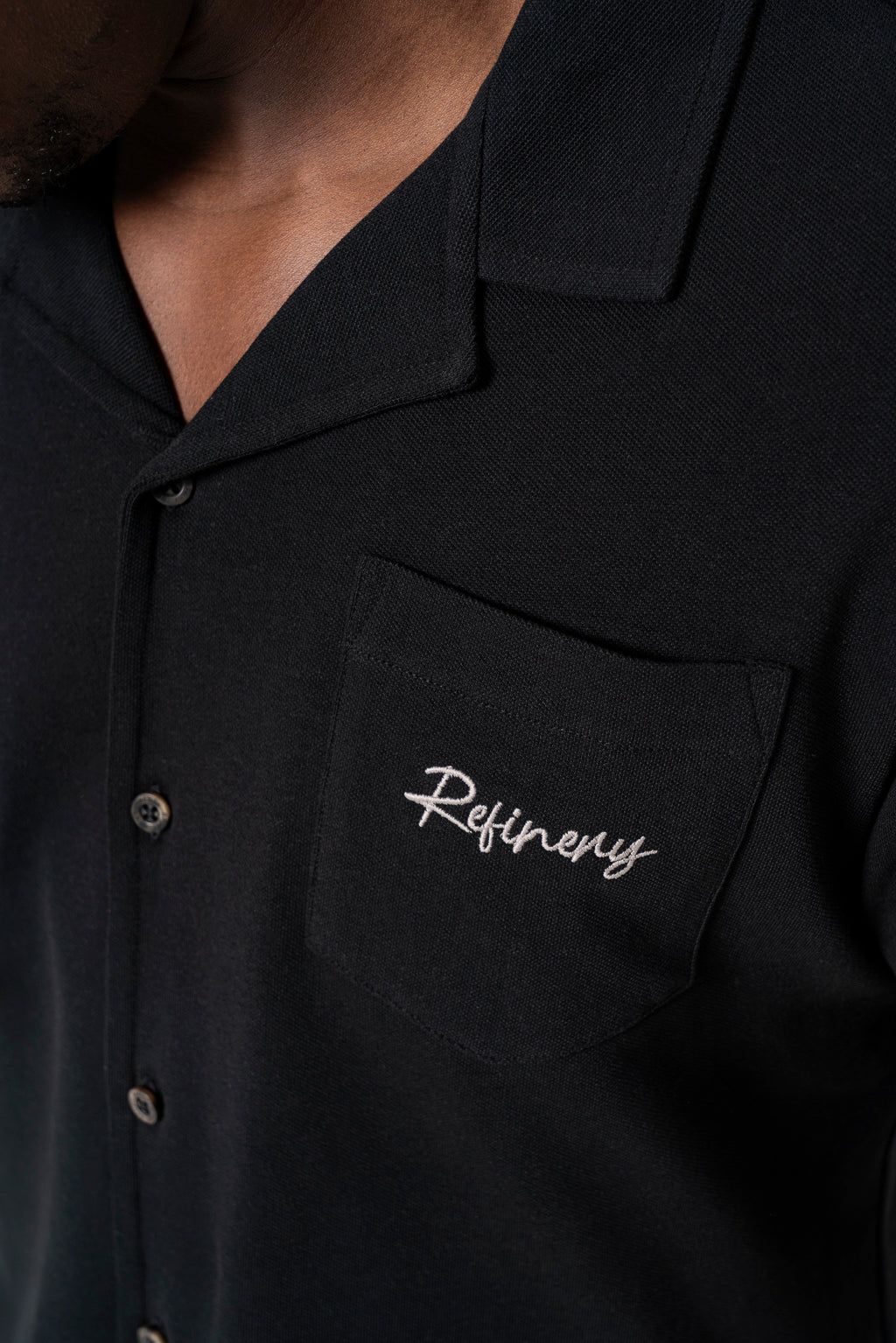 Gladneck Shirt _ 140188 _ Black sold by Refinery product image thumbnail 3