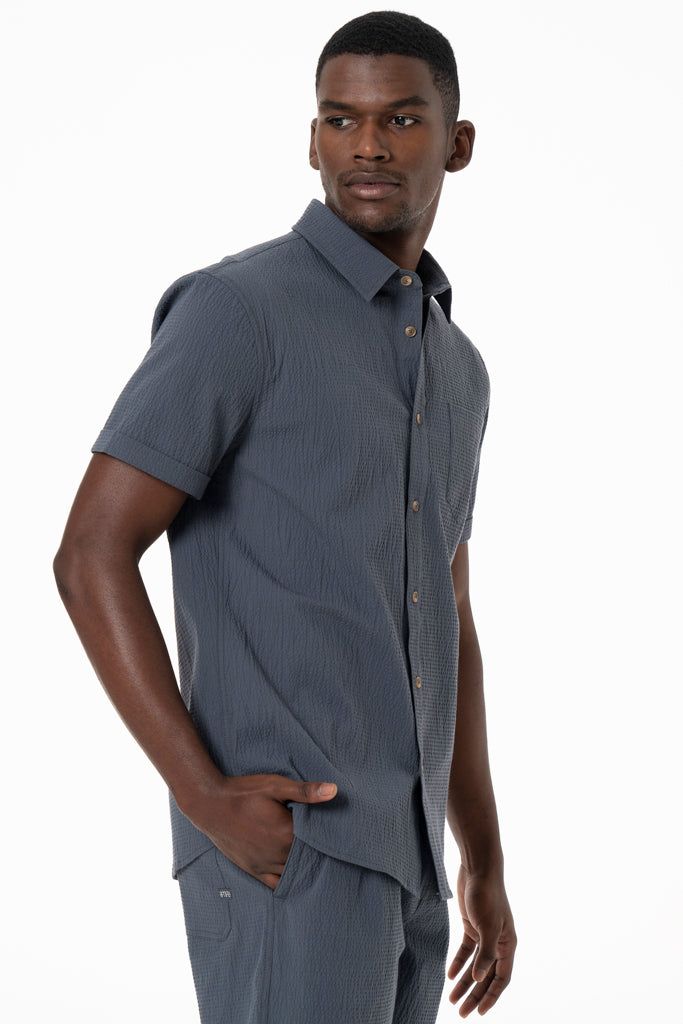 Casual Shirt _ 138873 _ Charcoal sold by Refinery product image thumbnail 3
