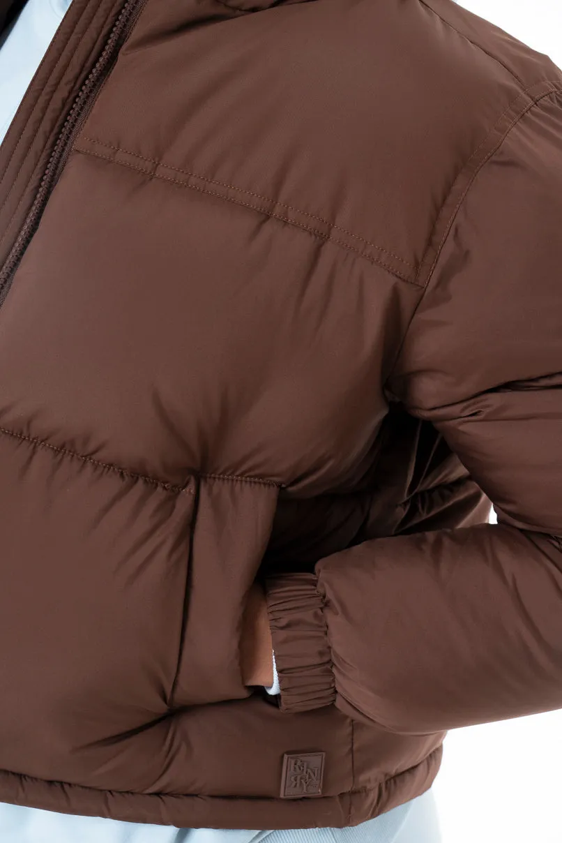 Puffer Jacket _ 146368 _ Brown sold by Refinery product image thumbnail 3