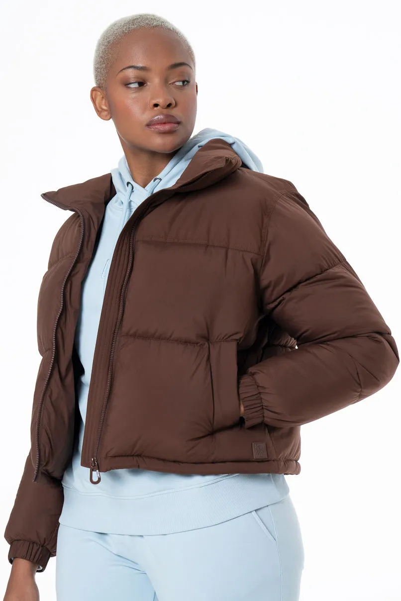 Puffer Jacket _ 146368 _ Brown sold by Refinery