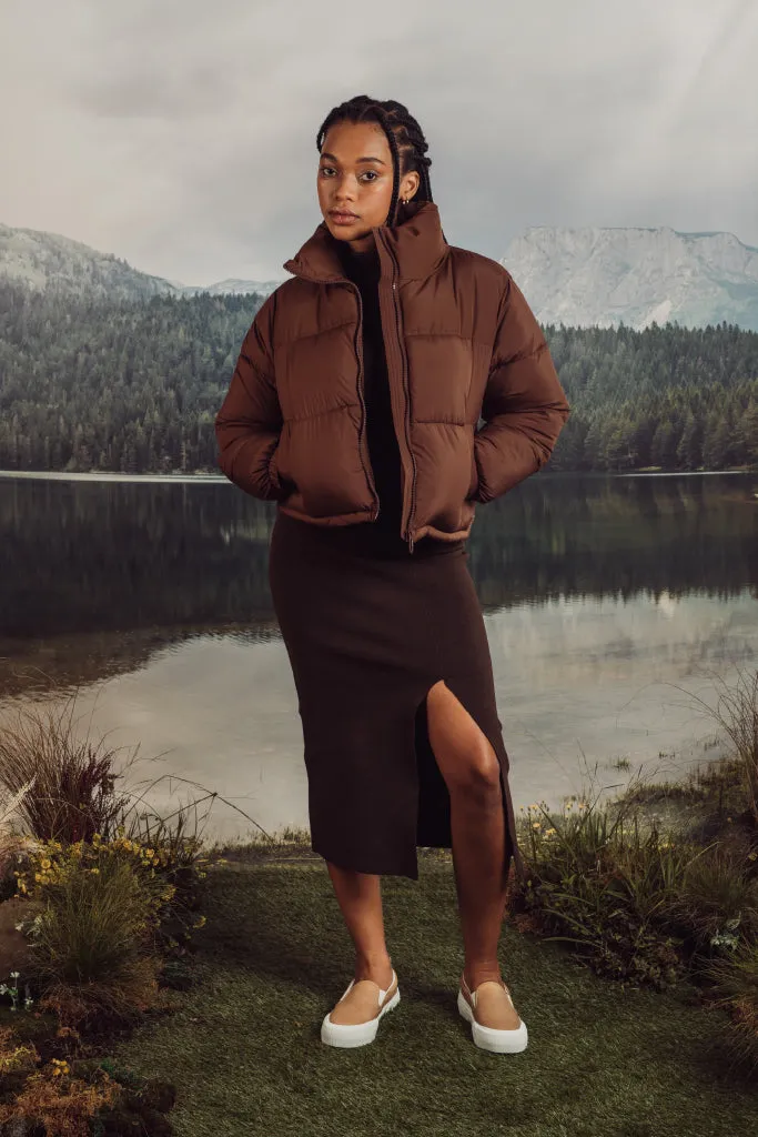 Puffer Jacket _ 146368 _ Brown sold by Refinery product image thumbnail 2