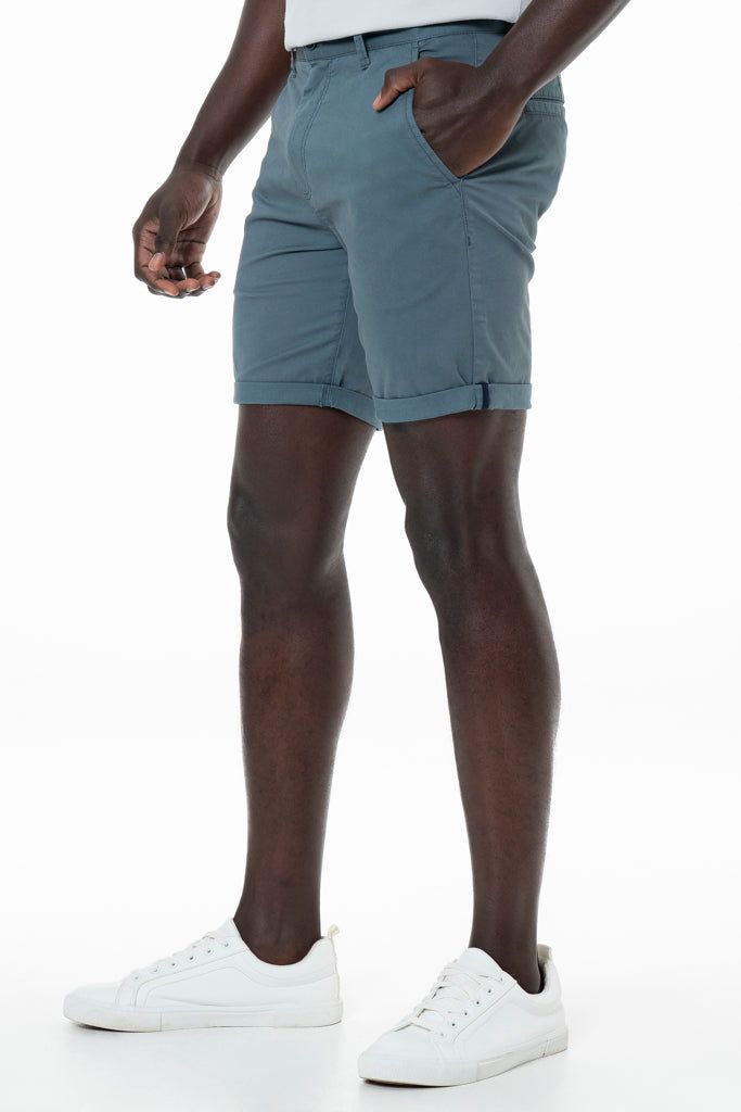 Chino Shorts _ 140165 _ Charcoal sold by Refinery product image thumbnail 2