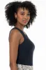 Seamless Bodysuit _ 141100 _ Charcoal sold by Refinery