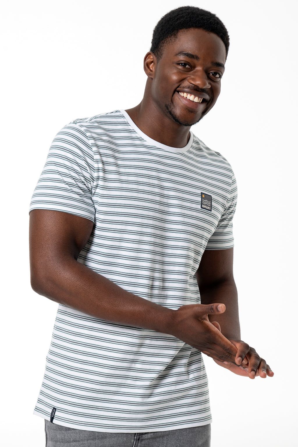 Branded T-Shirt _ 140517 _ Optic White sold by Refinery