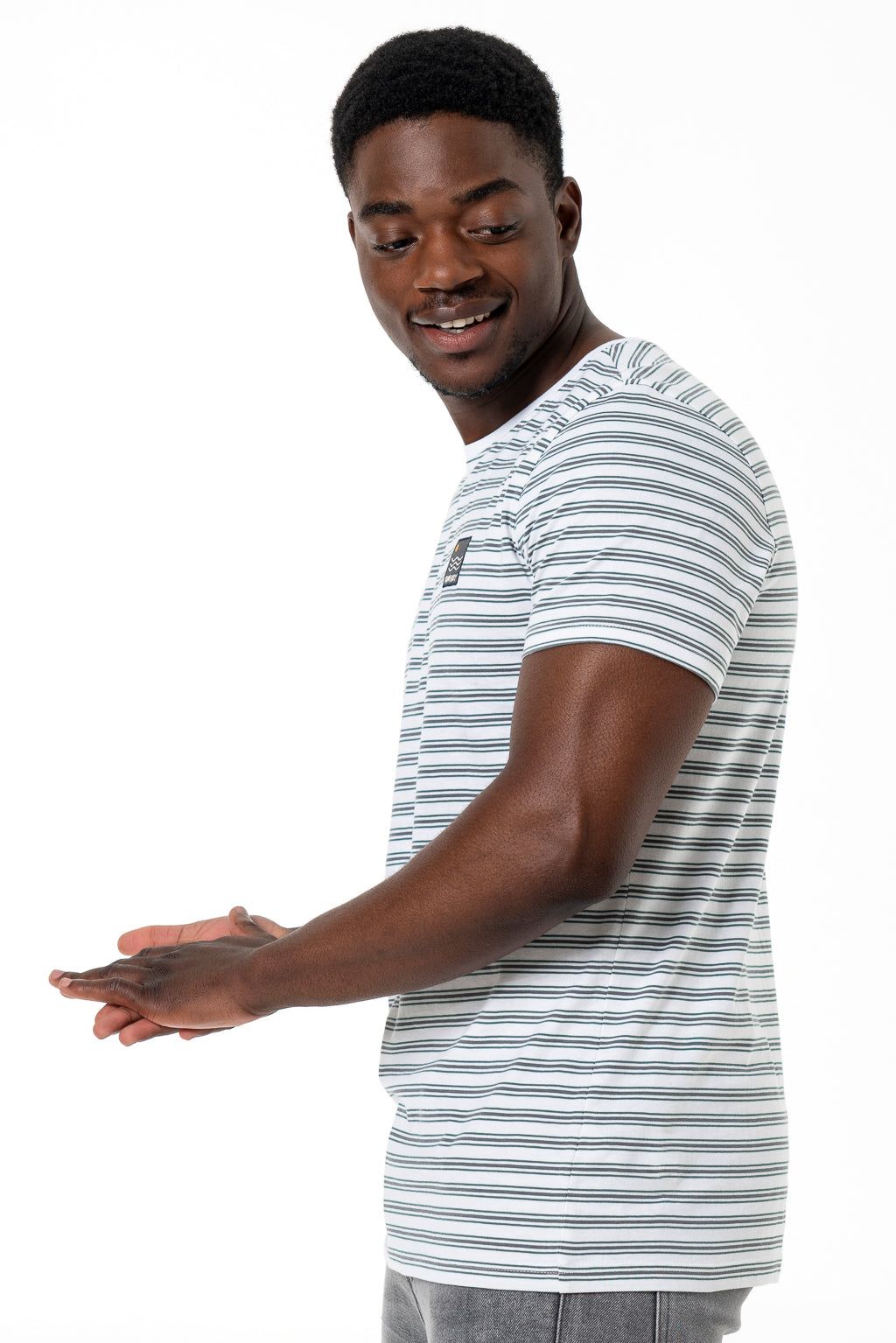 Branded T-Shirt _ 140517 _ Optic White sold by Refinery product image thumbnail 5