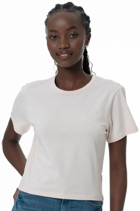 Fitted T-Shirt _ 145717 _ Pink sold by Refinery