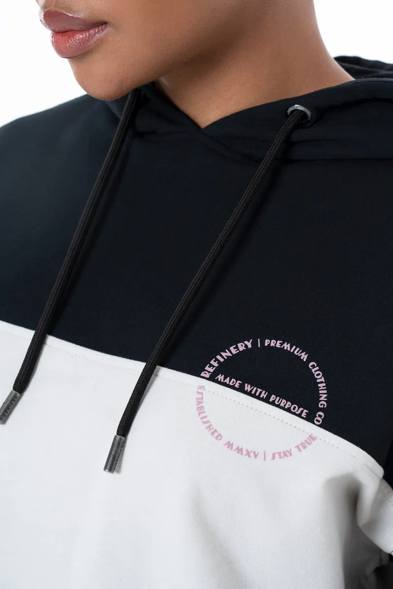 Cropped Hoodie _ 146916 _ Black sold by Refinery product image thumbnail 5