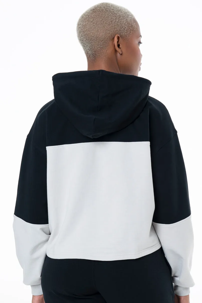 Cropped Hoodie _ 146916 _ Black sold by Refinery product image thumbnail 4