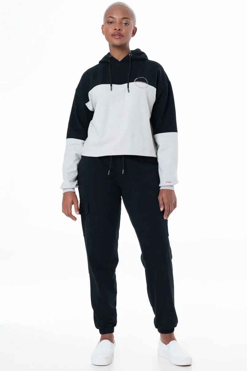 Cropped Hoodie _ 146916 _ Black sold by Refinery