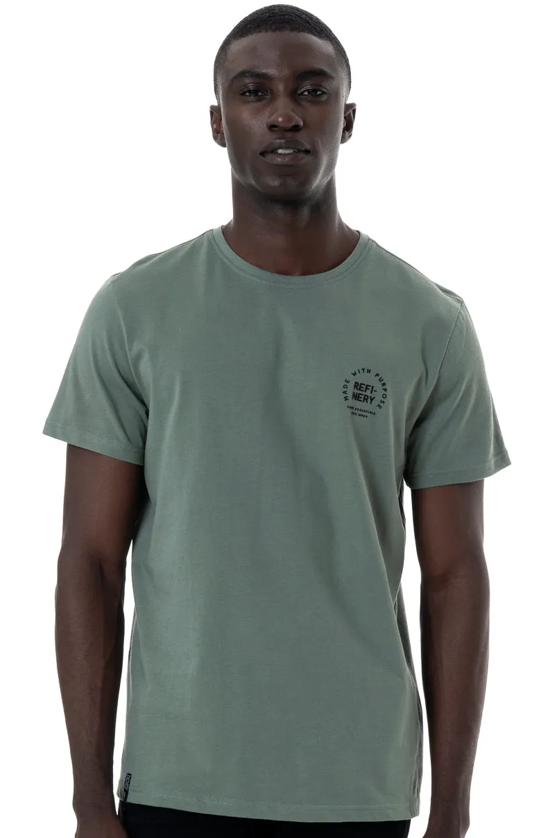 Core T-Shirt _ 145359 _ Fatigue sold by Refinery