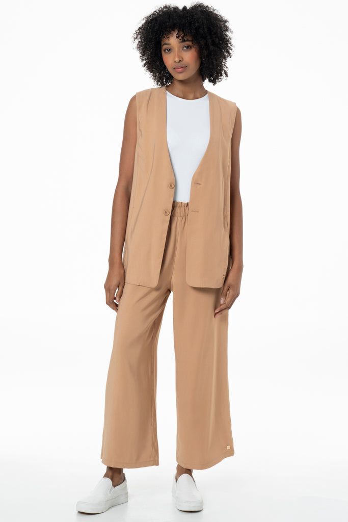 Wide Leg Culotte _ 141730 _ Tan sold by Refinery product image thumbnail 2
