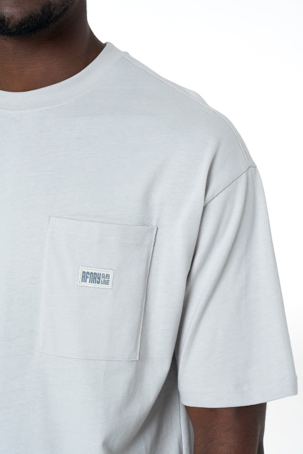 Fashion T-Shirt _ 142926 _ Light Grey sold by Refinery product image thumbnail 4