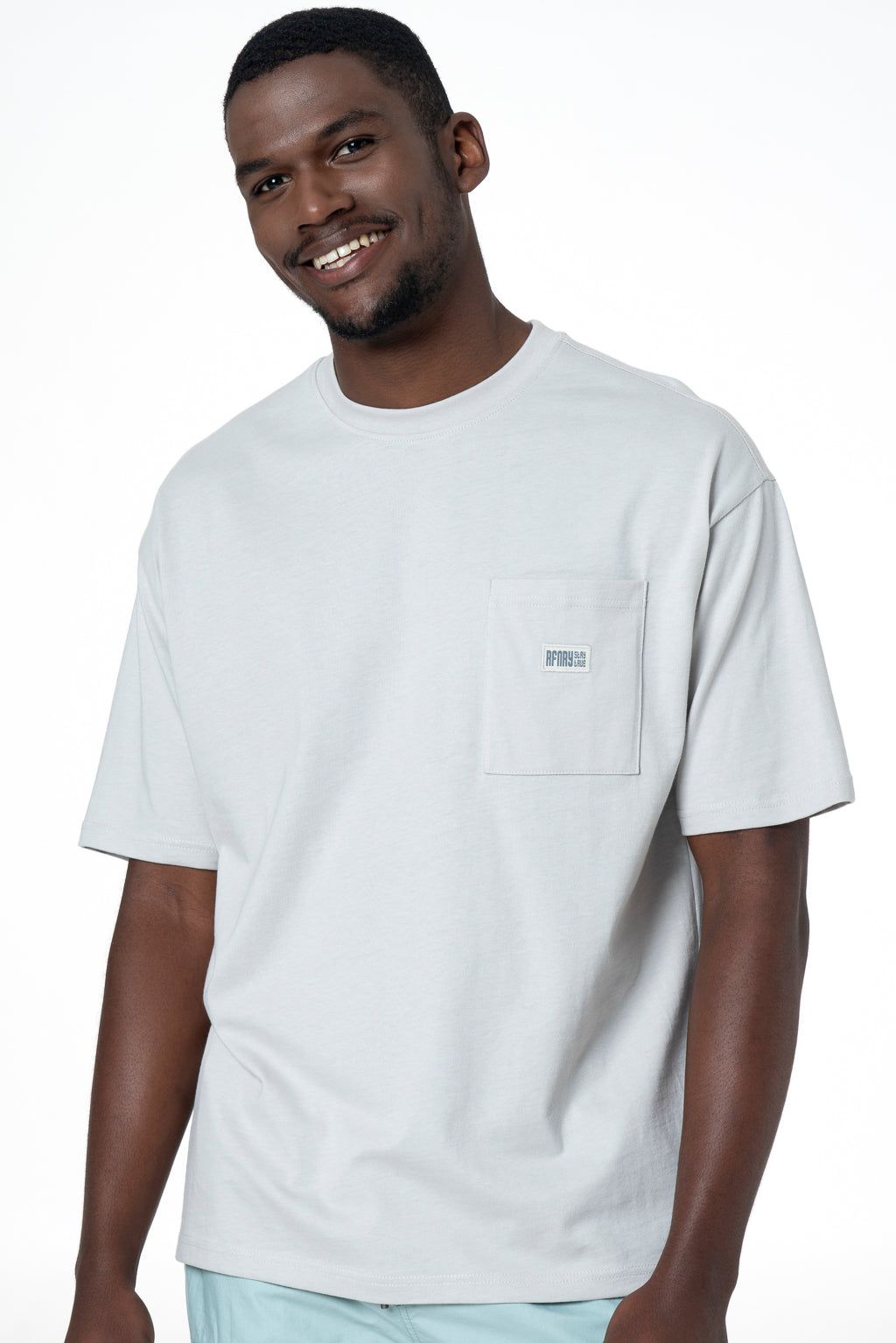 Fashion T-Shirt _ 142926 _ Light Grey sold by Refinery