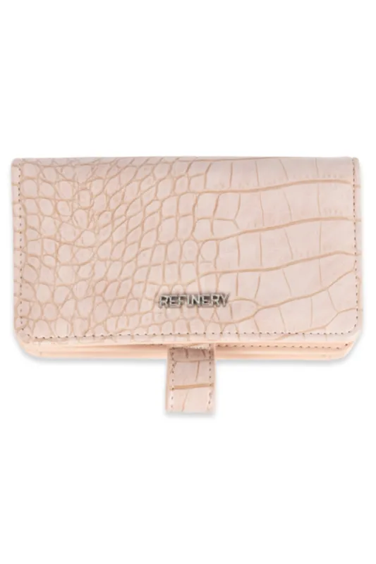 Purse With Lipstick Holder _ 146323 _ Pink sold by Refinery