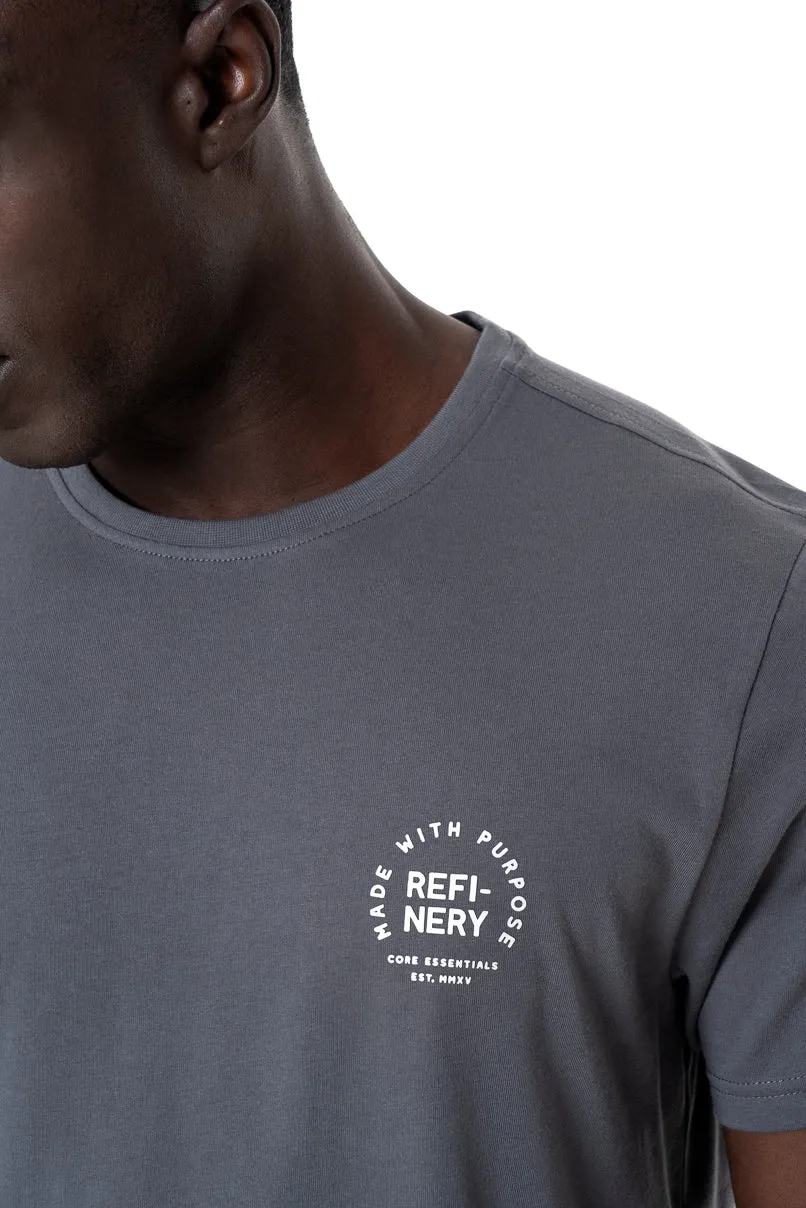 Core T-Shirt _ 145359 _ Charcoal sold by Refinery product image thumbnail 5