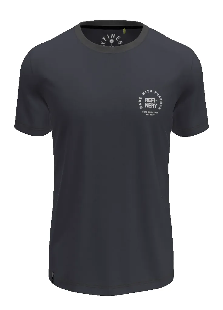 Core T-Shirt _ 145359 _ Charcoal sold by Refinery product image thumbnail 3
