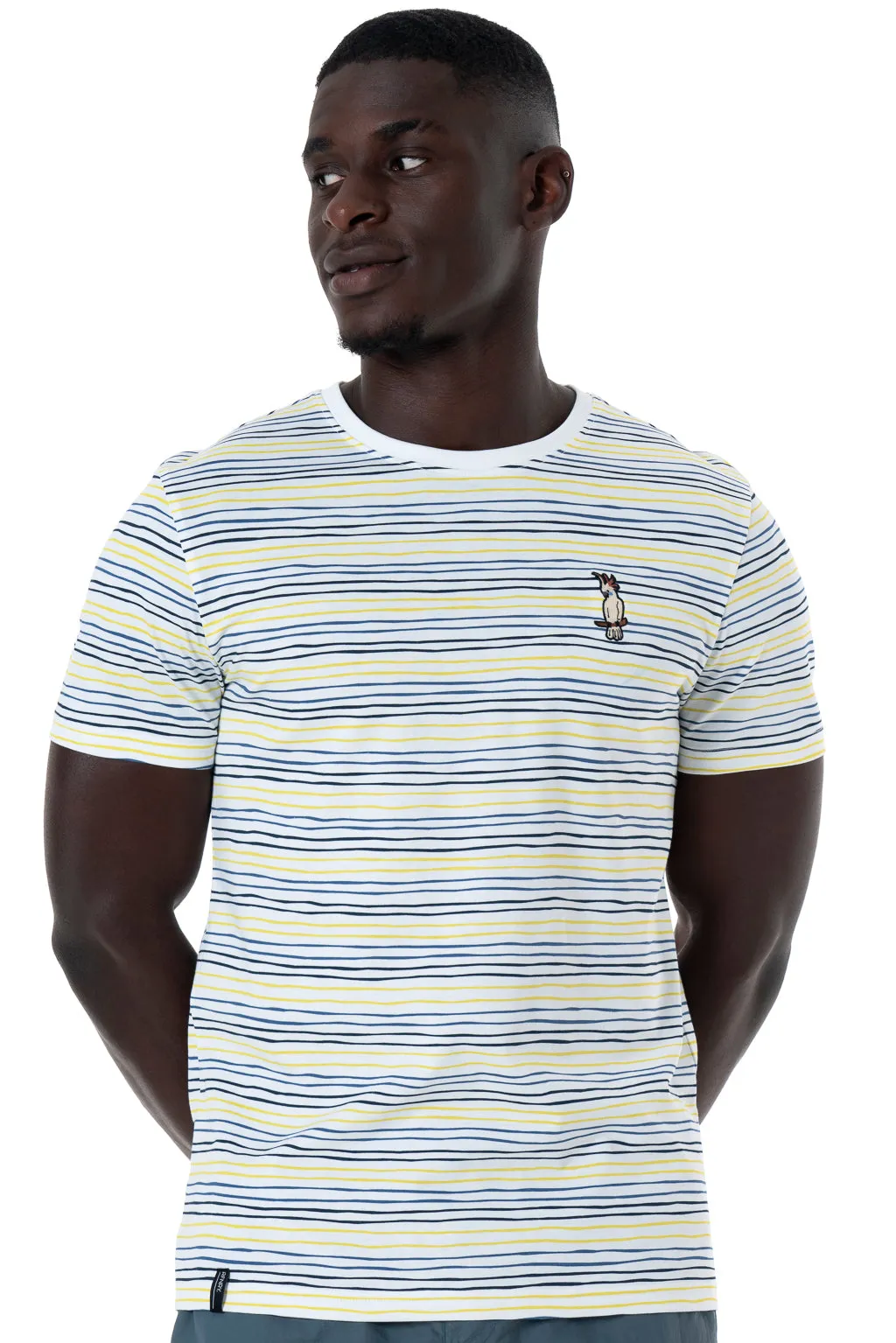 Branded T-Shirt _ 142537 _ Optic White sold by Refinery