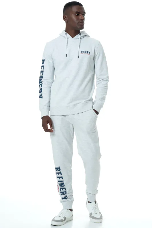 Branded Hoodie _ 146206 _ Ice Mel sold by Refinery