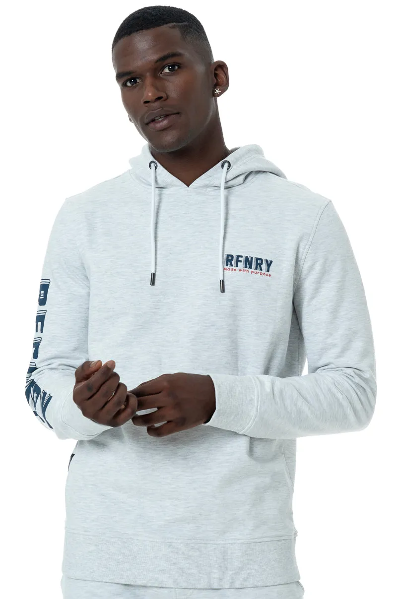 Branded Hoodie _ 146206 _ Ice Mel sold by Refinery product image thumbnail 2