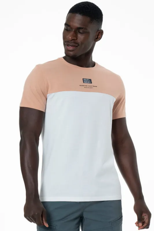 Branded T-Shirt _ 140502 _ Nude sold by Refinery