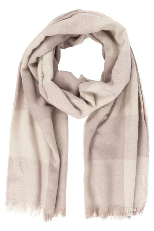 Printed Scarf _ 147538 _ Natural sold by Refinery