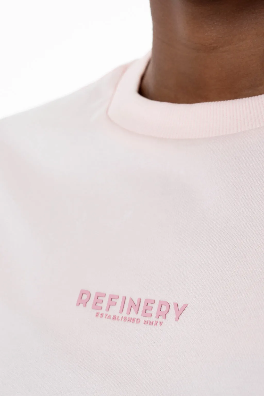 Branded T-Shirt _ 143237 _ Pale Pink sold by Refinery product image thumbnail 3