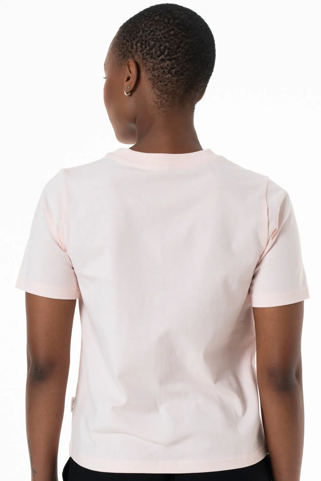 Branded T-Shirt _ 143237 _ Pale Pink sold by Refinery product image thumbnail 4