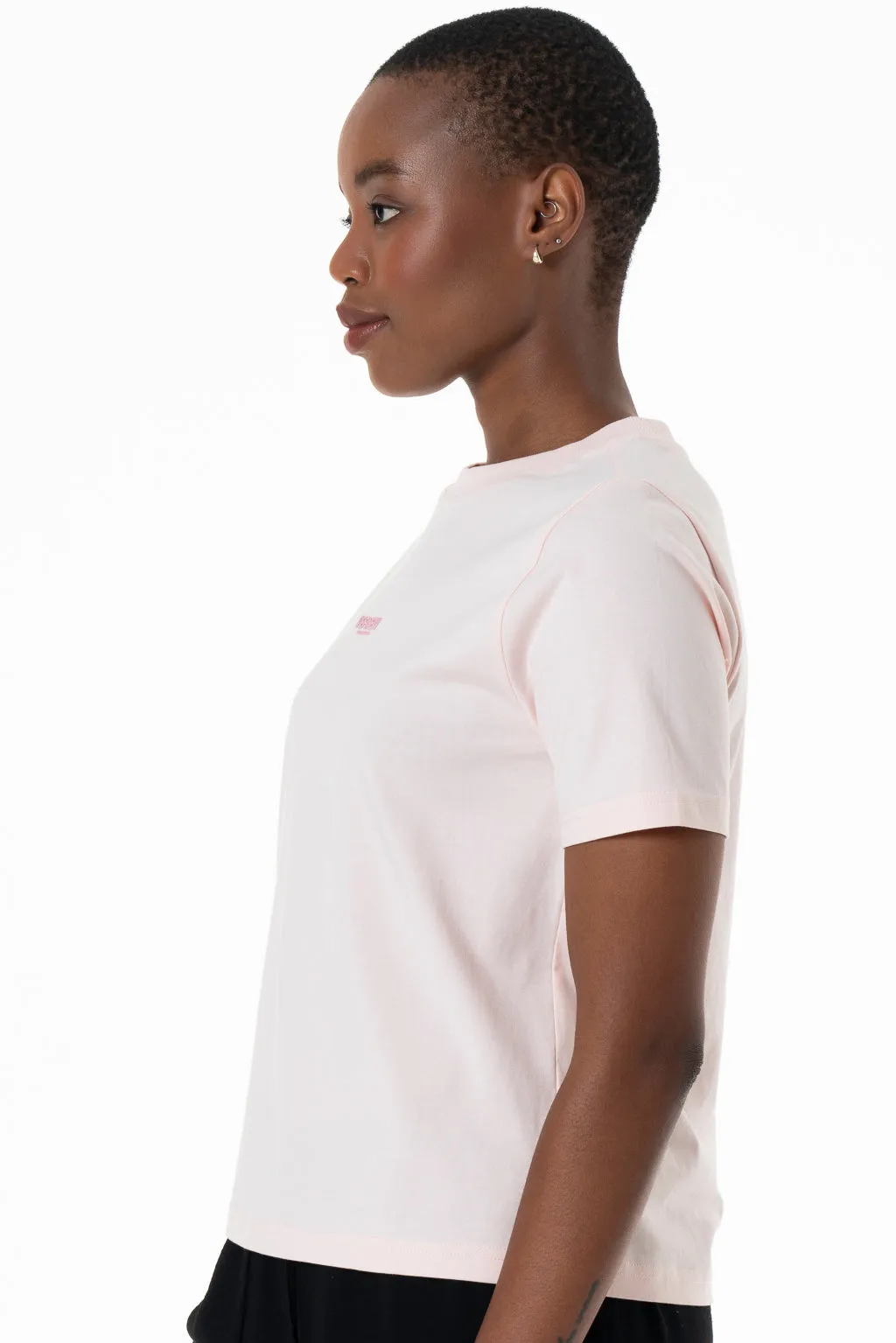 Branded T-Shirt _ 143237 _ Pale Pink sold by Refinery product image thumbnail 2
