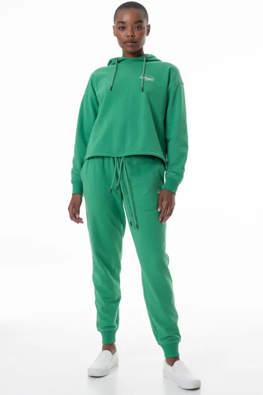 Drawstring Hoodie _ 145623 _ Green sold by Refinery