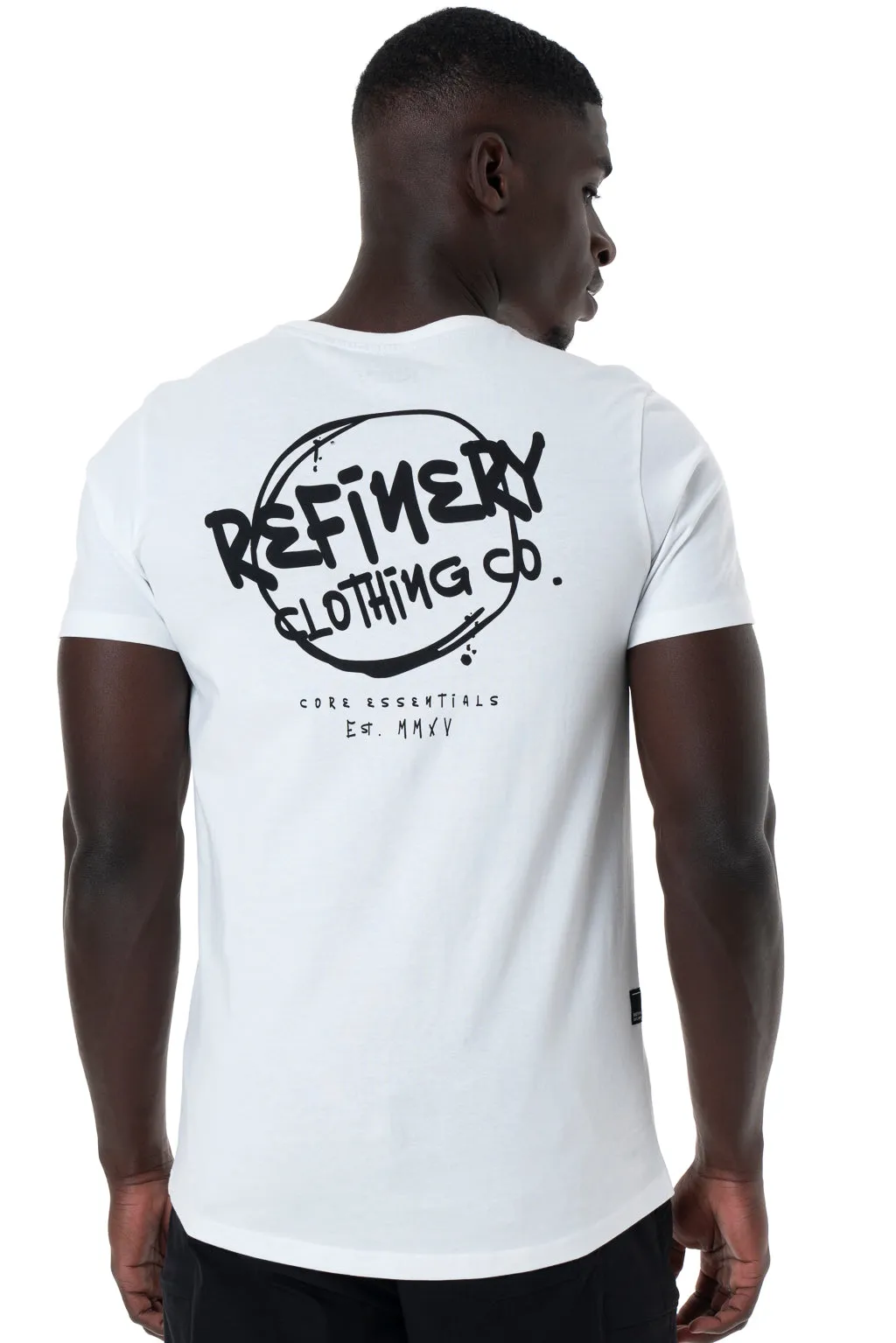 Branded T-Shirt _ 142534 _ Optic White sold by Refinery product image thumbnail 5