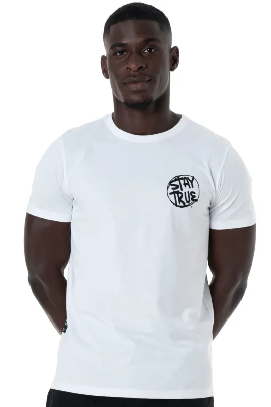 Branded T-Shirt _ 142534 _ Optic White sold by Refinery