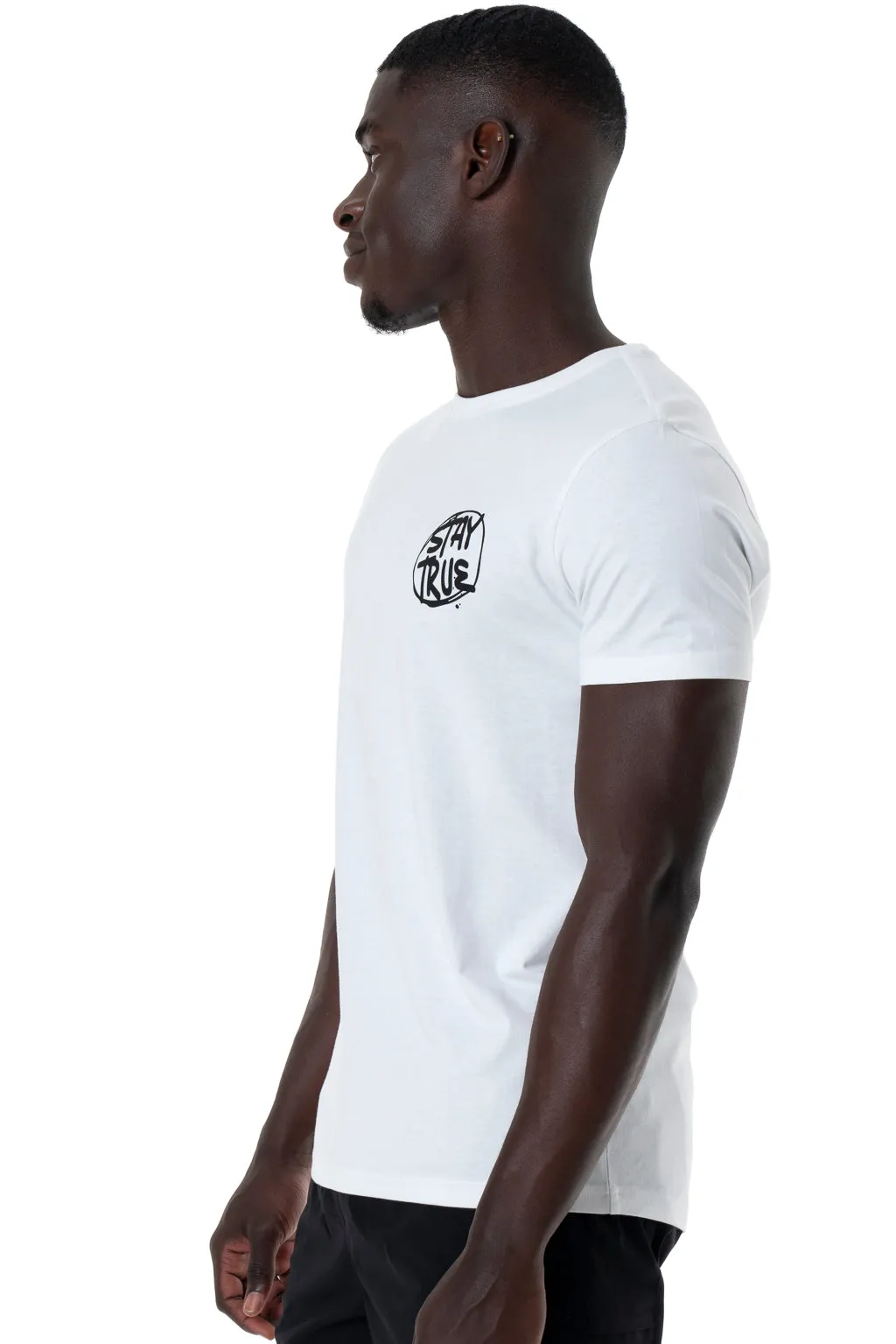 Branded T-Shirt _ 142534 _ Optic White sold by Refinery product image thumbnail 2